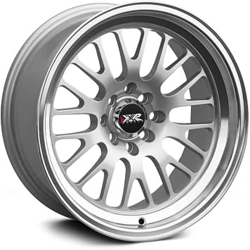 XXR 531 Hyper Silver / ML Wheel with Painted 16 x 8. inch / 4 x 100 mm، 20 mm Offset