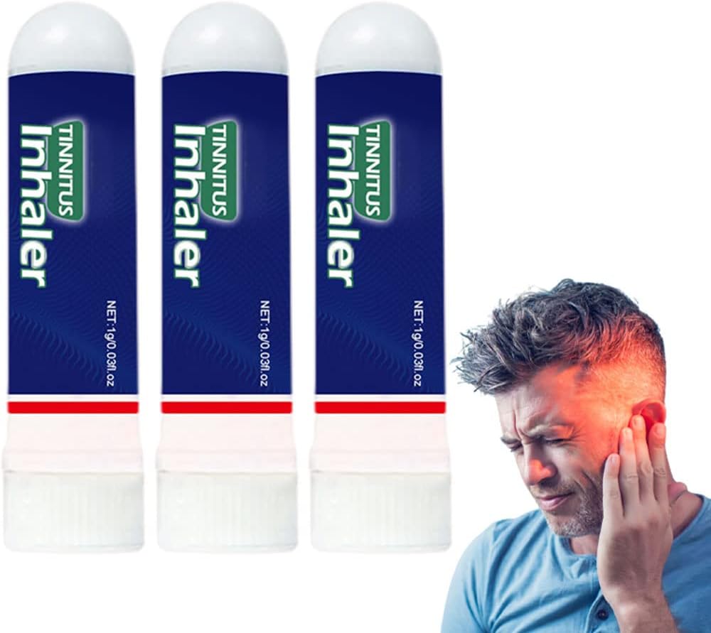 Instant Tinnitus Relief Nasal Inhaler Natural Nasal Inhaler, Ear