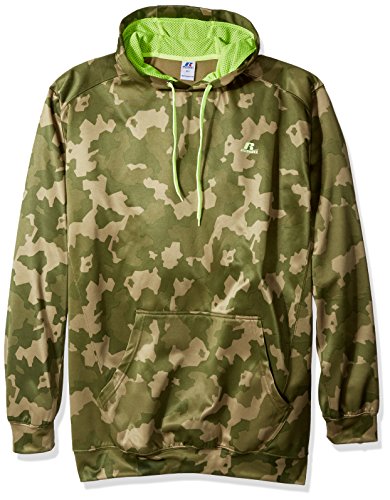 Russell Athletic Men's Big & Tall Fleece Camo Pullover Hoodie Sweatshirt