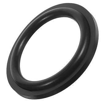 FUOYLOO Urinal Rubber Gasket Seal Ring for Urinal Waste Pipe Black Rubber Material Excellent Sealing Performance Easy Installation and Repairs