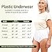 Florith Adult Diaper Cover Plastic Pants, Washable Reusable Waterproof Underwear, Rubber Pants for Adults with Leak Protection, Adjustable Briefs for Incontinence Care​ (White, Large)