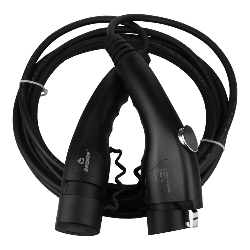 Preis-Zone EV kabel do ładowania do samochodu elektrycznego wtyczka ładowarka typ 1 / typ 2 adapter 1F 16A 5m IP54 Degson 3251