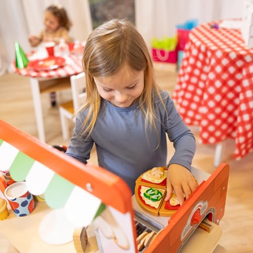 Melissa & Doug Wooden Pizza Food Truck Activity Center - image 2