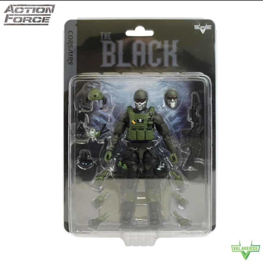 Action Force Valaverse Corsair (B) Black Series Premium 6-Inch