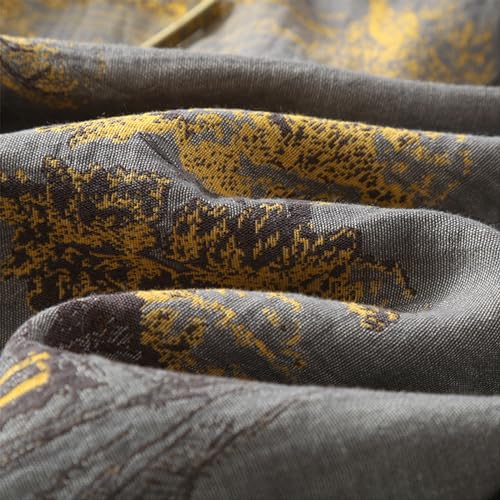 Generic Men's Yukata Robes Kimono Robe Khan Steamed Clothing Pajamas Unisex Cotton Spa Bathrobe Sleepwear4