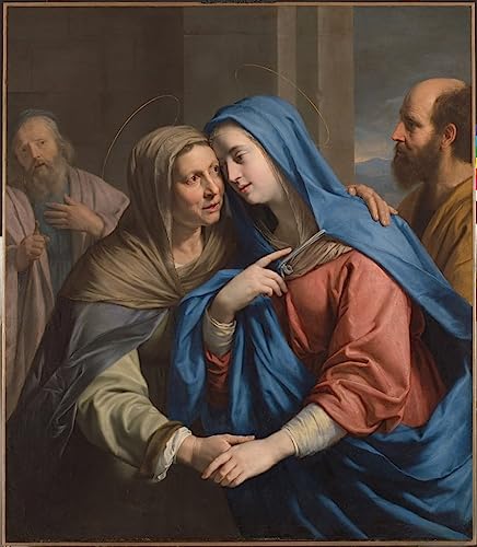 Toile Philippe De Champaigne salon décoré avec art classique 60x90