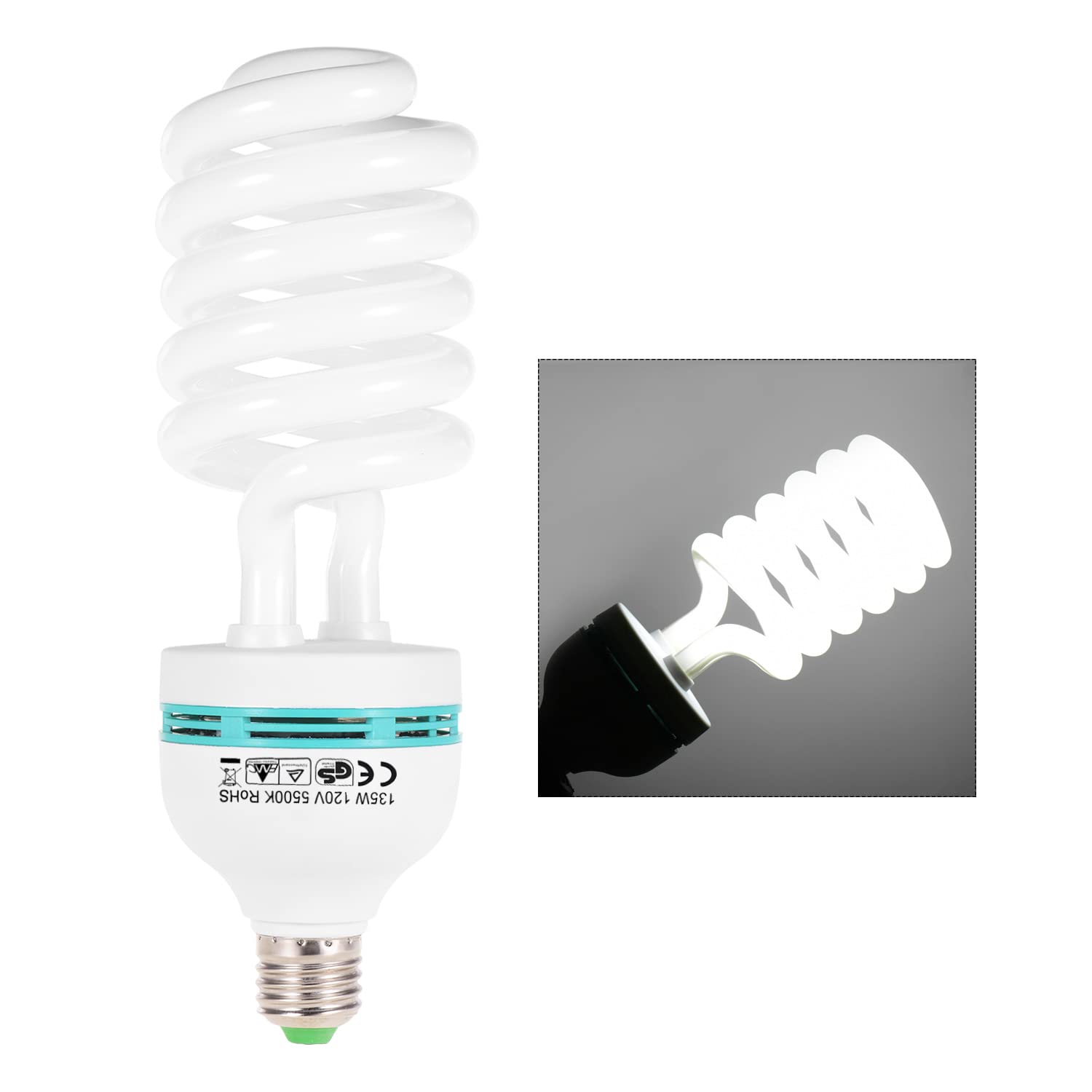 7個セット 135W 5500K 蛍光灯電球