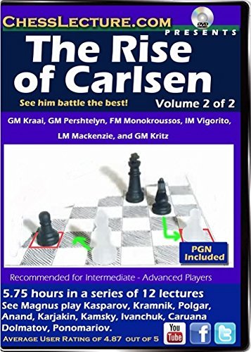 Chess Lecture The Rise of Carlsen - 2 DVDs Volume 100