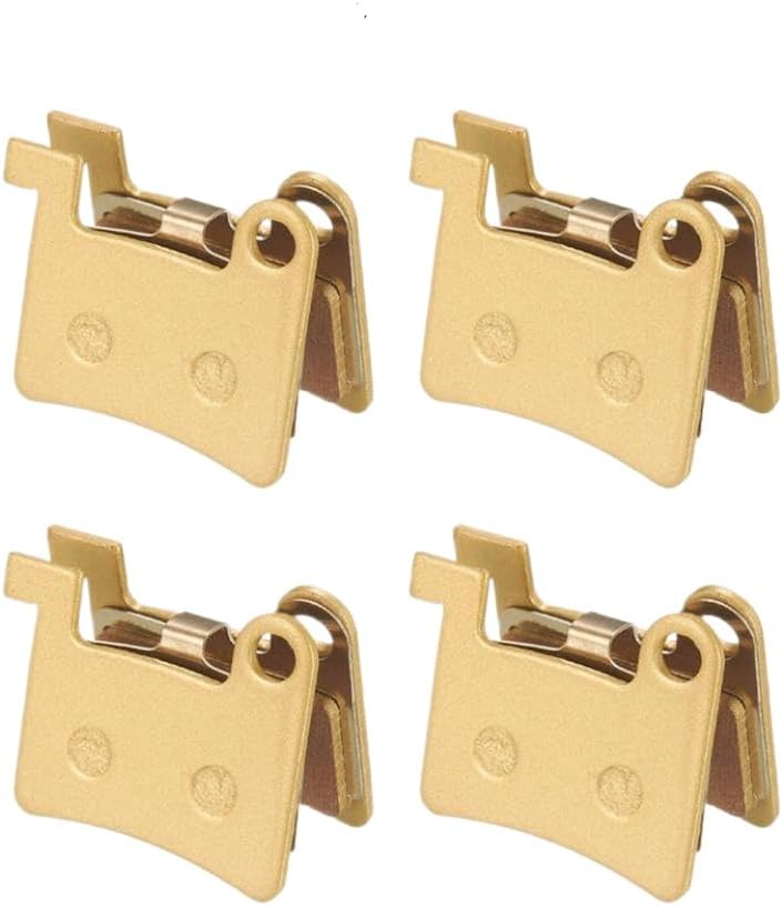 1-4ペア電気自転車ディスクブレーキパッド銅オールメタルブレーキパッドElidaスタイルの折りたたみリチウム自転車と互換性