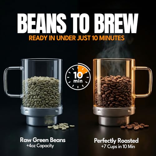 Professional coffee roaster machine