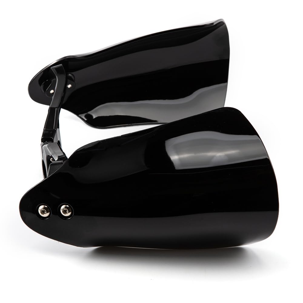 Paramani per moto Universal Grip Guard Shield Paramani per moto Applicabili con manubrio da 22 mm, 25 mm e 28 mm Dispositivi di protezione (Nero)