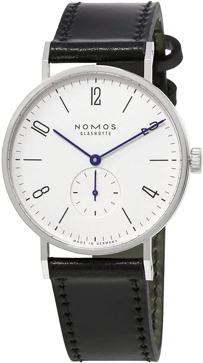 Tangente 38 Galvanized White Silver-plated Dial Mens Watch 164