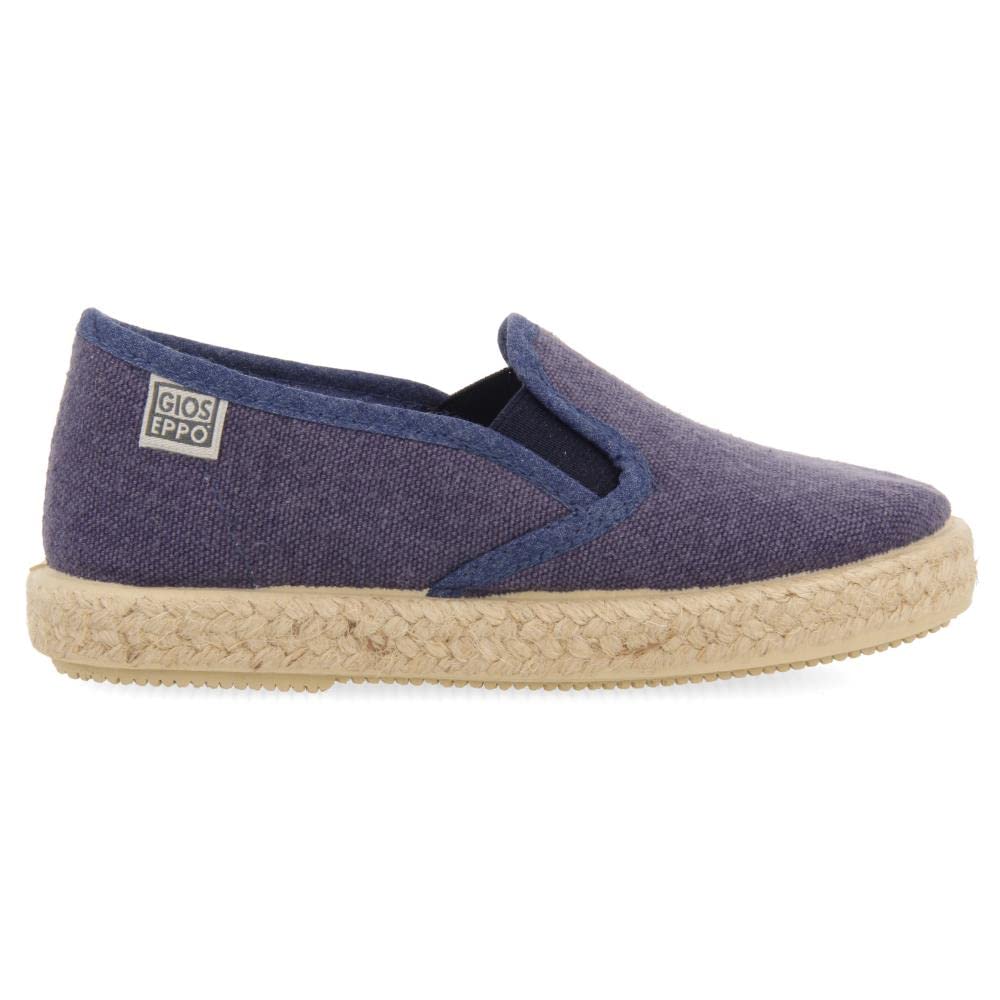 GIOSEPPO Espadrilles Grises con elásticos en los Laterales para niño orizaba