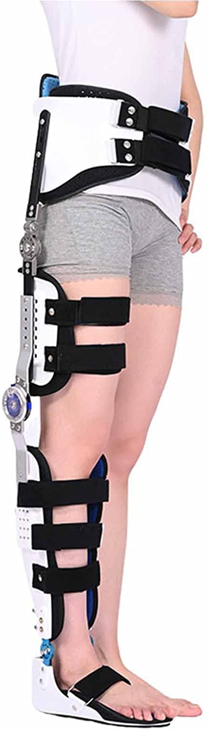 膝足首足装具装具　ヒップウォーキングブレース膝手術 右足用 Amazon.co.jp: サポート下肢装具膝足首足装具ブレース ヒップ