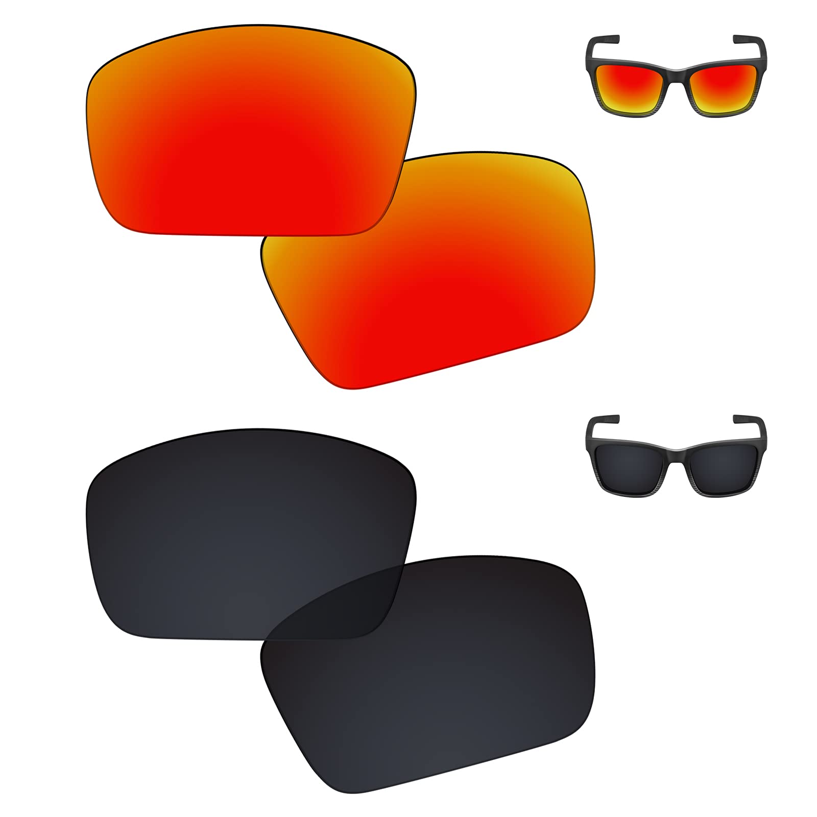 GalvanicReplacement Lenses for Costa Del Mar Panga Sunglasses - Multiple Choices