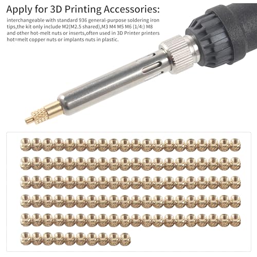 Inserts écrous M3 laiton pour fixer solidement les pièces 3D - 4