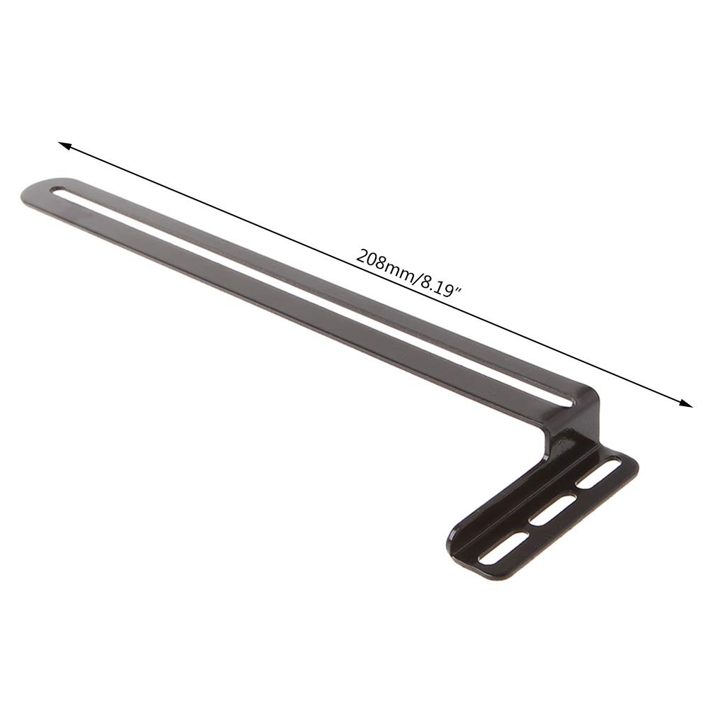 Staffa Di Montaggio Per Ventole PC 120/140 Mm - In Metallo, Regolazione 360°, Per Raffreddamento Esterno Del Case, Colore Bianco O Nero