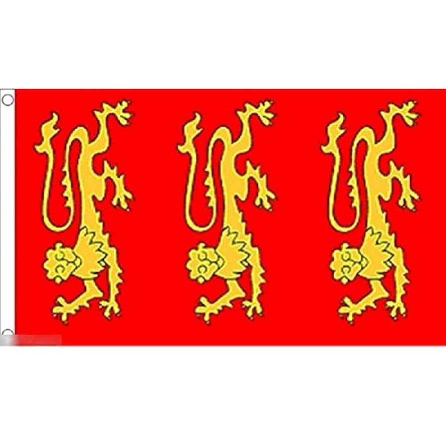 Amazon.co.jp: 国旗 イングランド リチャード王 ライオン 獅子