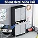 Yizosh Metal Garage Storage Cabinet with Locking Doors and Adjustable Shelves, -73