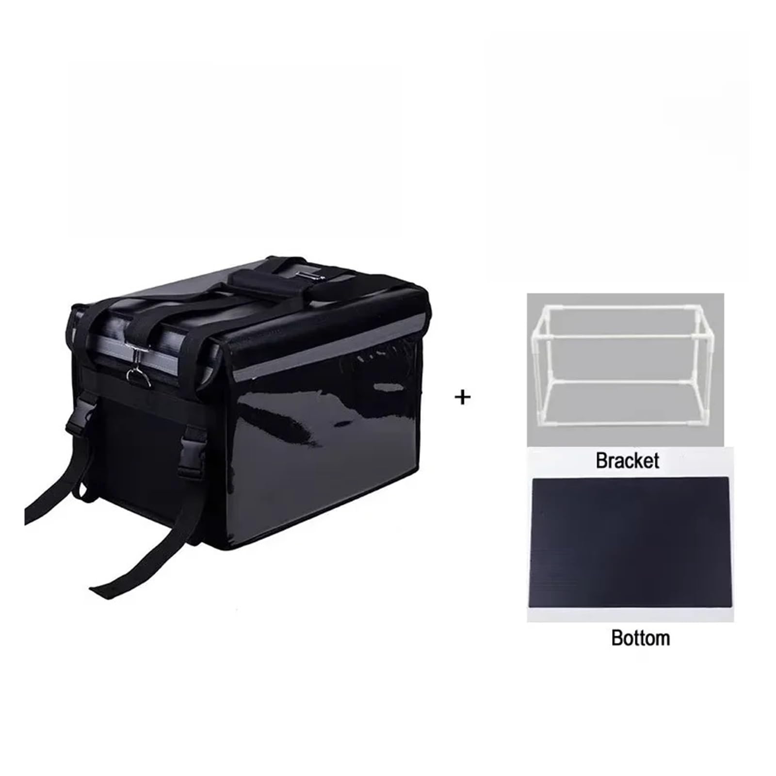 LOVSSU Bolsa térmica extragrande de 30 l for coche, con aislamiento térmico, for almuerzo, pizza, comida fresca, entrega a domicilio