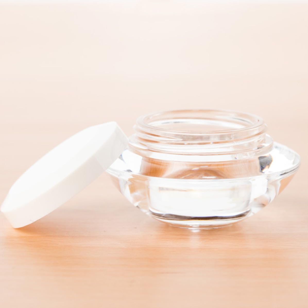 15 Piezas Tarro Acrílico de 10g para Crema, Reutilizable