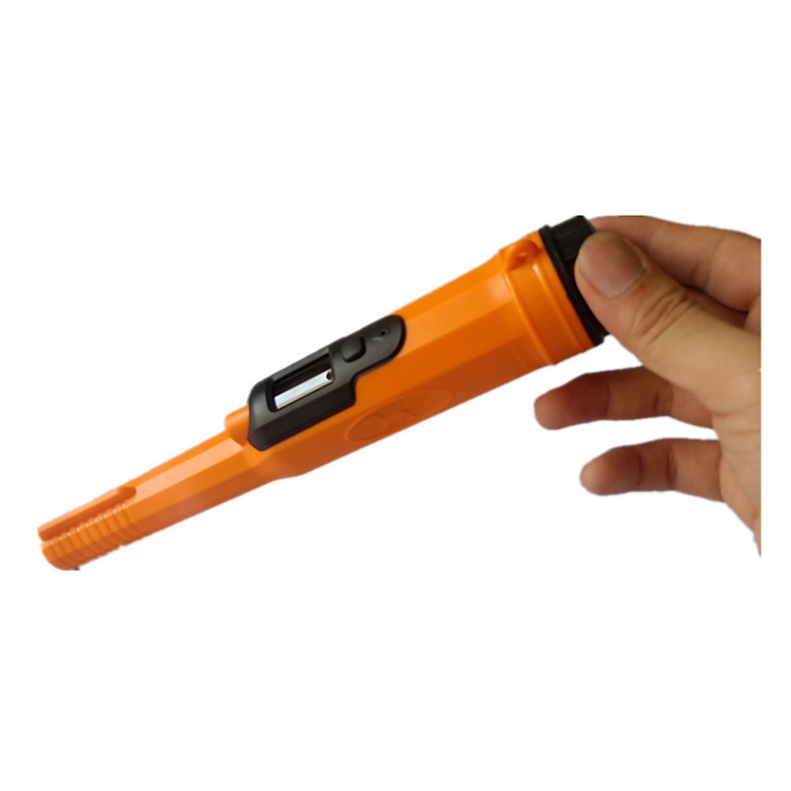 Wykrywacz metali, Wodoodporny wykrywacz metalu z pinpointerem i wyświetlaczem, podwodny wskaźnik pinpointer, 3 tryby, przenośny dla Złoto Srebro Miedź(Orange)