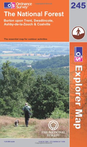 OS Explorer map 245 : The National Forest
