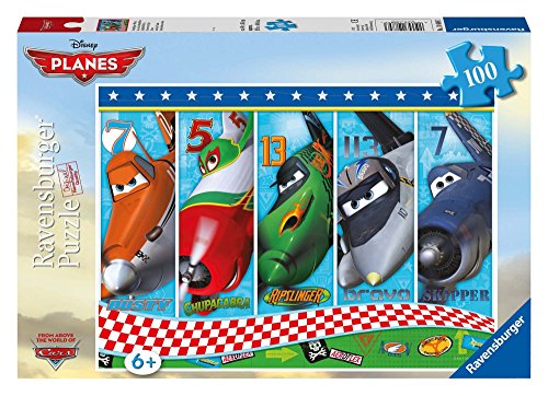 Preisvergleich Produktbild Ravensburger 10889 - Disney Planes: Unschlagbare Planes - 100 Teile XXL Puzzle