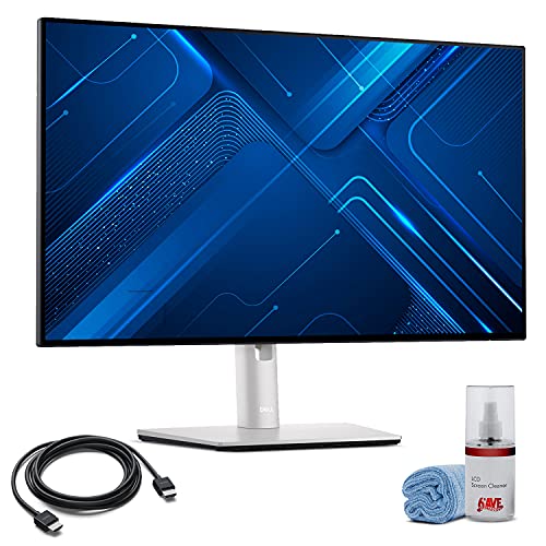 Dell U2422H UltraSharp 24" Full HD 1080p, 16:9 IPS Monitor (U2422H) + HDMI Cable + LCD Cleaning Kit