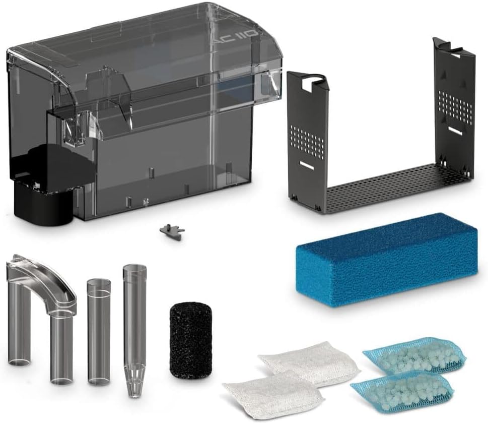Dimensions of the Fluval AC110 Power Filter