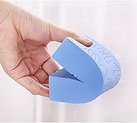 Vista 7 de Esponja de baño exfoliante de 3 piezas, esponja de baño asiática para ducha, hidratante y exfoliante, esponja corporal, masajeador de celulitis