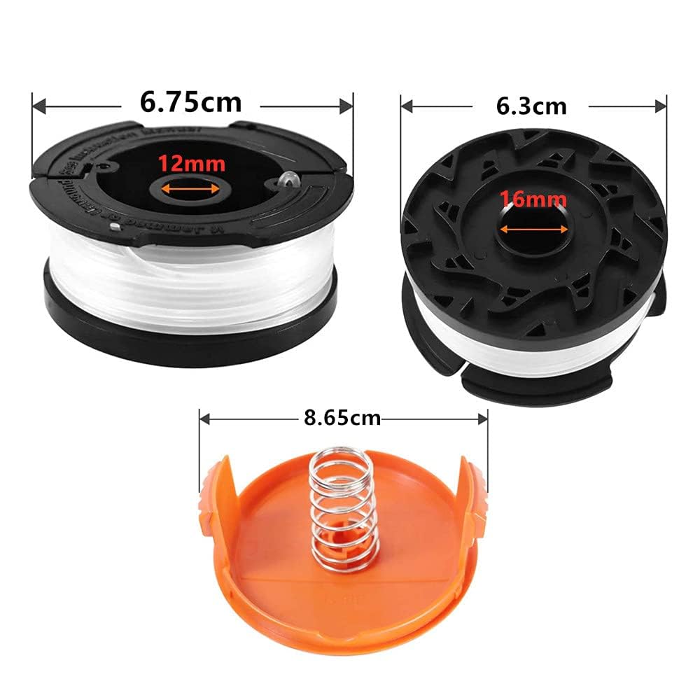 Fil Rotofil Black Et Decker Bobine Et Fil De Du00e9broussailleuse Compatibles Avec Black Decker, Bobine Et Fil De Rechange A6481 Black & Decker Glc3630l20