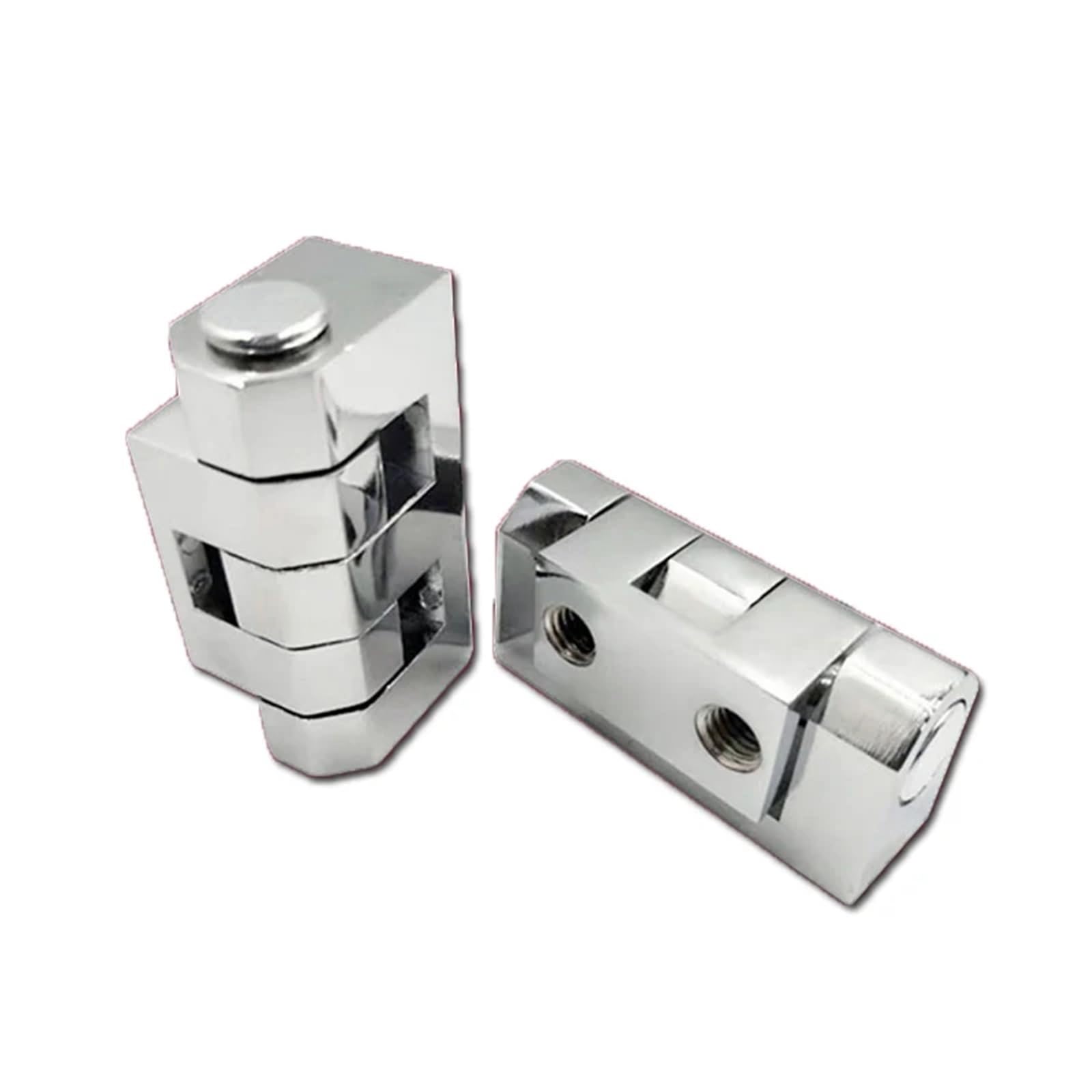 FQJYXWEWL Bearing Hinge Zinc Alloy Photoelectric Box Cabinet Hardware 2Pcs