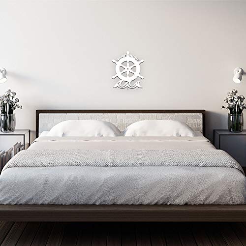 Ruder Maritime Wand Lampe Nachtlicht Dekolicht Schlummerlicht Batterie mit Namen personalisiert Nordsee Südsee Deko Geschenke