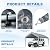 12x20 ft Heavy Duty Carport Potable Car Canopy Garage Party Tent Boat Shelter Tarp Waterproof & UV Protected, Easy Installation with Ball Bungees, NO Frame Included, Gray