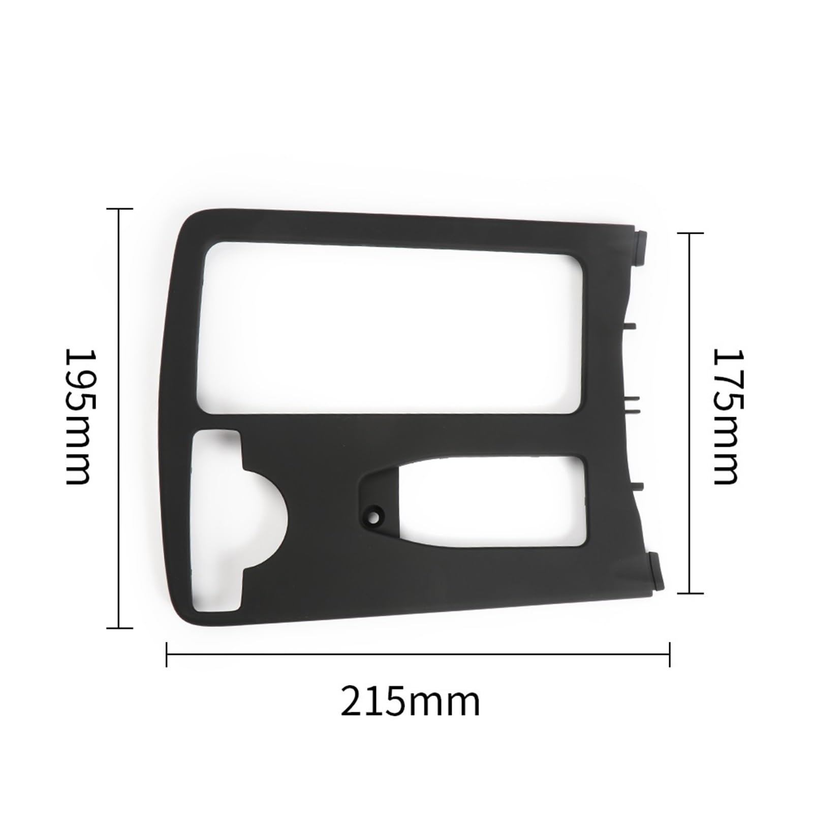 Folia na panel‌ Okleina skrzynia biegów‌ Osłona uchwytu na kubek na konsolę środkową pasuje do Mercedesa Benz W204 Klasy C 2007-2014 2046800107 Auto Wymiana wnętrza samochodu(Gray)