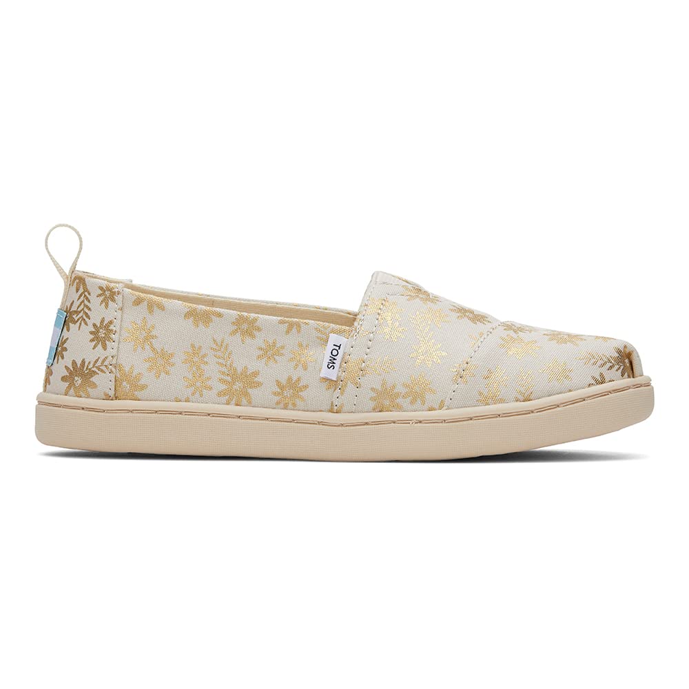 TOMS Alpargata, Mocasín Plano Niñas