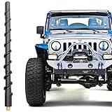 VOFONO 9 inch Antenna for 2007-2024 Jeep Wrangler Gladiator JL JK JT Unlimited Sport Rubicon Sahara Mojave Willys 4xe Wrangler Gladiator Accessories Car Radio Antenna Short Replacement