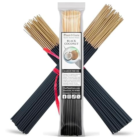 Black Coconut Incense Sticks Cover