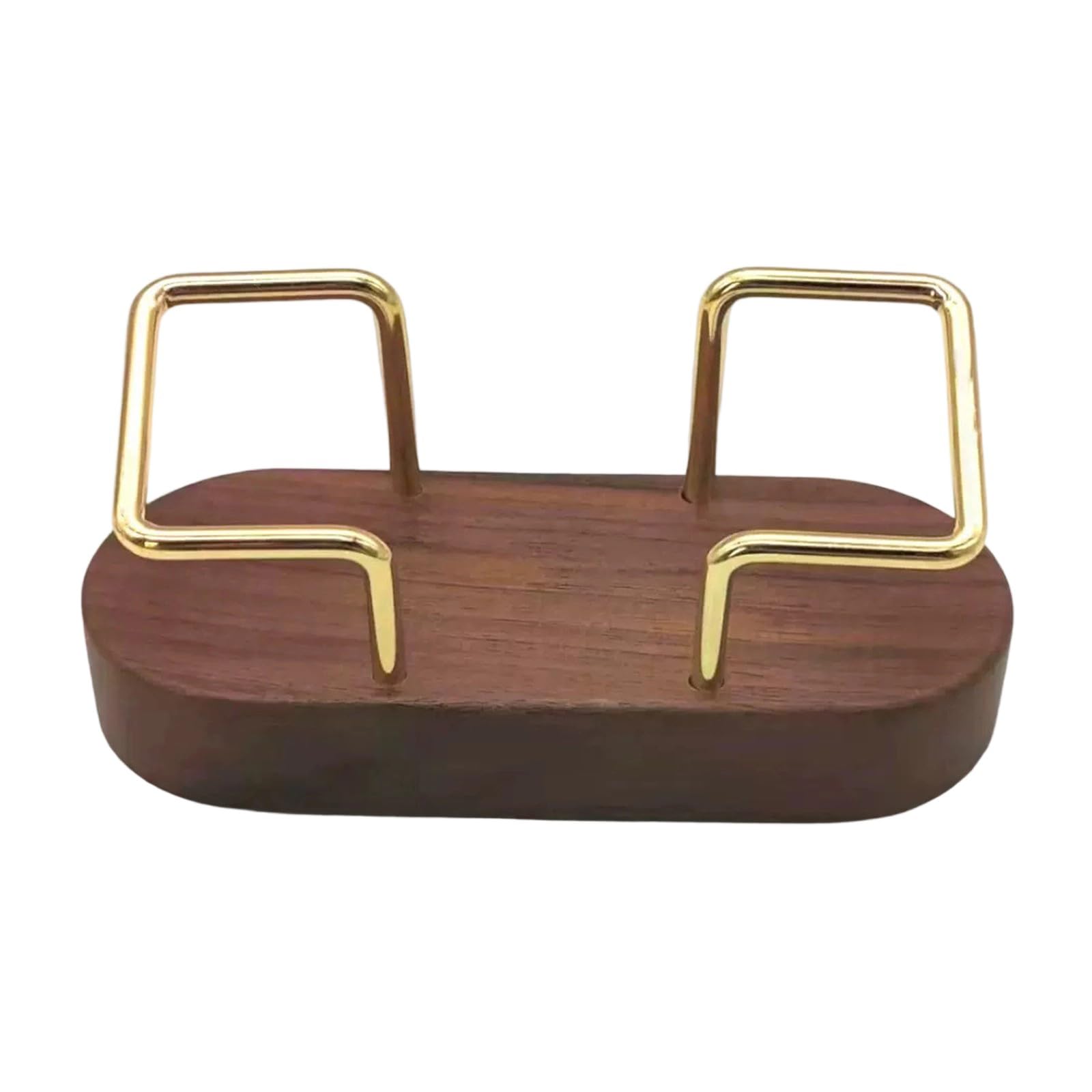 Nucelit Metal Business Card Holders Business Card Stand Postcard Holders Creative Display Rack for Tabletop Stand