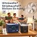 Greenloop Powerstation 300W (600W Spitze), 288Wh mit EVE LiFePO4 Zellen, Solar Generator mit 230V Steckdose, USV 10ms, USB-C PD140W, 7 Anschlüsse -– Tragbare Notstromversorgung für Camping