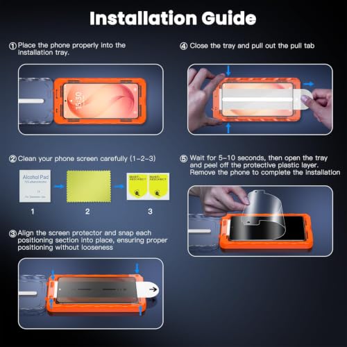 Image of Uyiton for Samsung Galaxy S26 Plus Privacy Screen Protector UnBreak-Glass