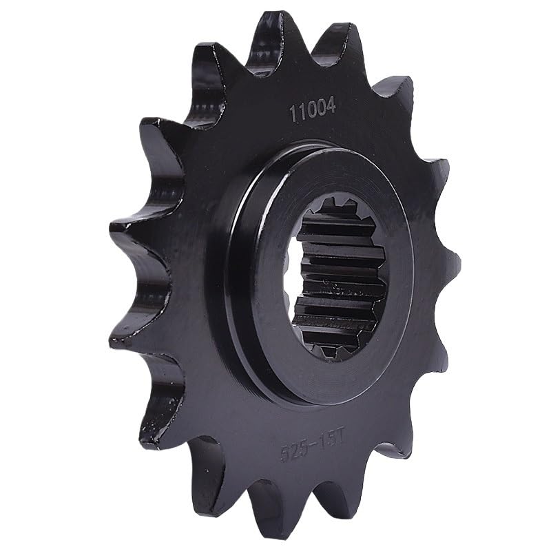 Ersetzen 525 15T Motorrad-Ritzel vorne, passend for CB-1, CB400, 400, NC31, CBR400, RRJ, NC23, VFR400, NC30 (90-93), RVF400, NC35, CB500 (Motorradteile)