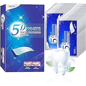Tandbleekmiddel, 56 tanden, niet gevoelig, 28 sets tandenbleekmiddel, voor het bleken van de tanden, helpt bij het verwijderen van roken, koffie, frisdrank, wijnvlekken