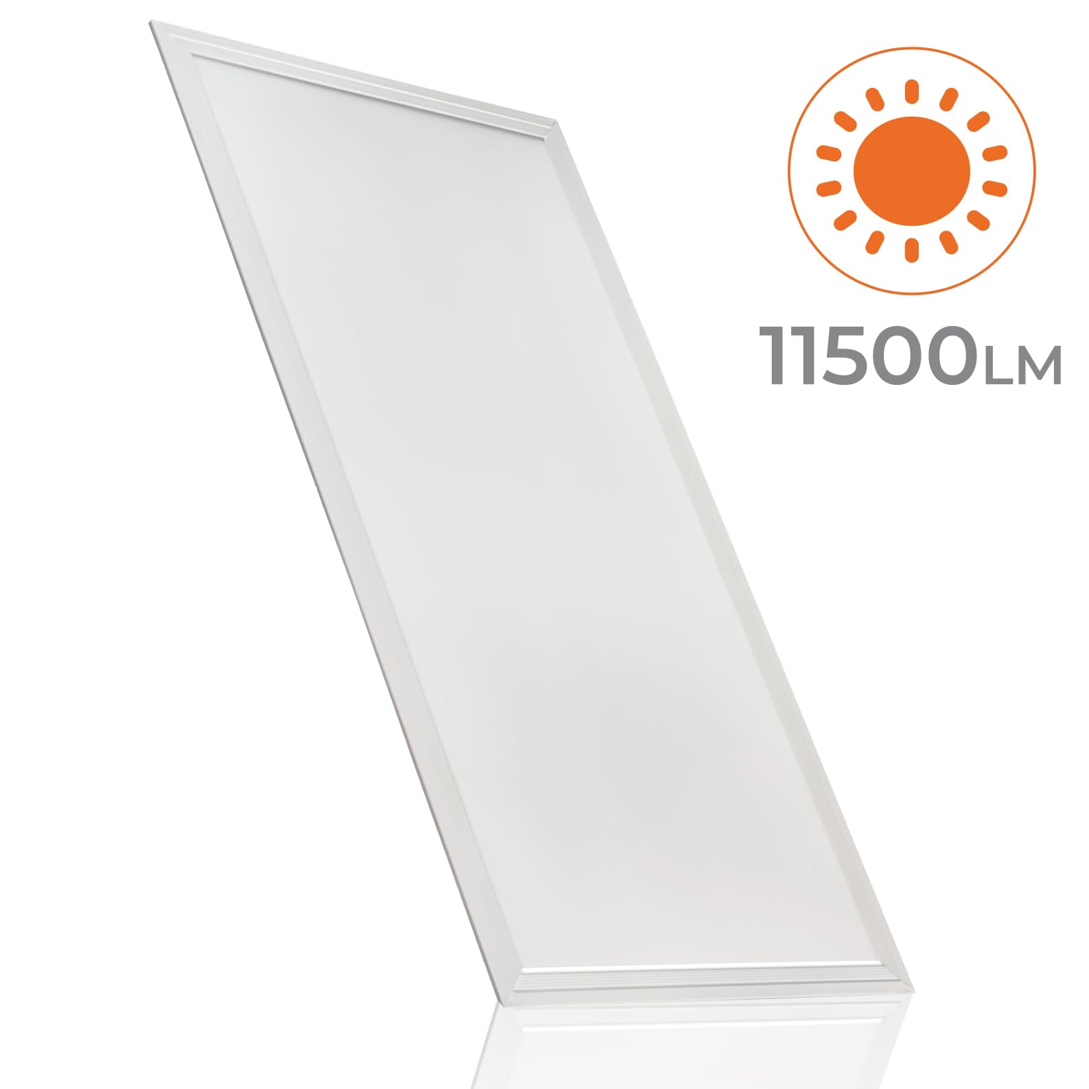 LED ATOMANT Pannello LED da Incasso 120x60cm 96W, CCT (Selettore di Colore Bianco Caldo, Neutro e Freddo), 11500 Lumen, Driver incluso