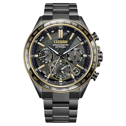 [CITIZEN] �r���v ATTESA (����/GPS�q�� �d�g���v) CC4078-51E LIGHT in BLACK �y�� �`�^�� �h�� �����d�G�R�E�h���C�u ���{�� �N���m�O���t �T�t�@�C�A�x�[�� �����Y �r�W�l�X �A�i���O �u���b�N �� �� �d