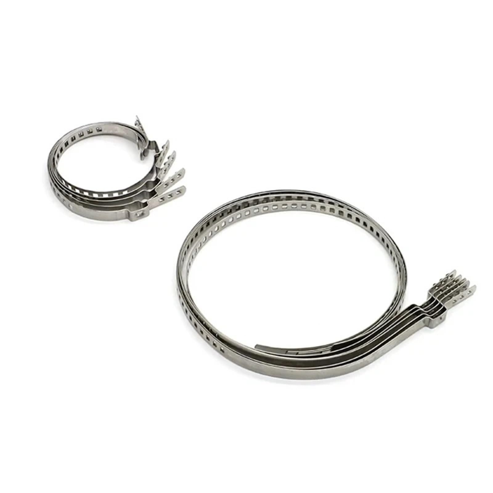 CV Boot Installation Tool Universal Adjustable 32-41mm 70-127mm Axle CV Joint Boot Clamp Kit Stainless Steel Driveshaft Crimp Clip(10Pcs)