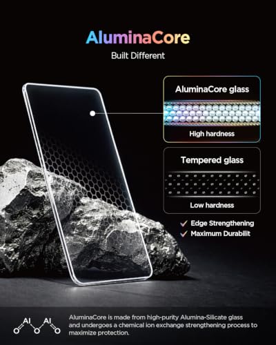Image of Spigen Glas.tR EZ Fit Pro Tempered Glass Screen Protector Guard for Nothing Phone 4a [2 Pack]