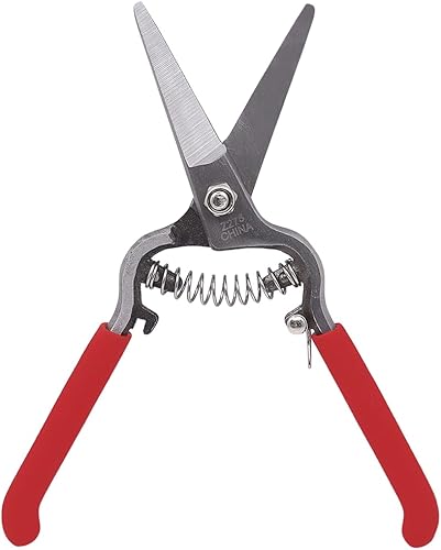 Miniatura 6 de Zenport Z275 Needlenose Shear, Flor, 8-Inch Heavy Duty Forjado Acero Recto Hoja