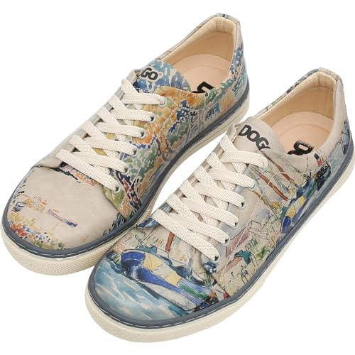 Vegan Leather Sneakers for Women - Handmade and Unique Fashion Sneakers for Women - Image 3
